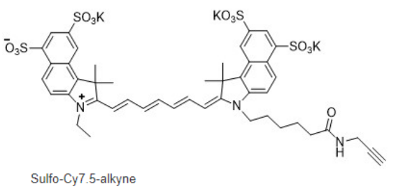 Sulfo-Cy7.5 alkyne Sulfo-Cy7.5 alkyne