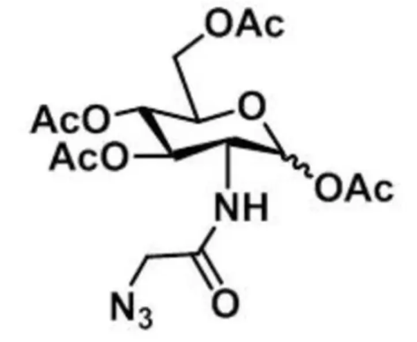 Ac4GIcNAz,叠氮修饰葡萄糖,N-Azidoacetylglucosamine, Acetylated Ac4GIcNAz,叠氮修饰葡萄糖,N-Azidoacetylglucosamine, Acetylated