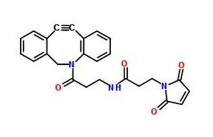 DBCO Maleimide,二苯基环辛炔-马来酰亚胺,1395786-30-7,可降解的 ADC 连接桥(齐岳生物介绍) DBCO Maleimide,二苯基环辛炔-马来酰亚胺,1395786-30-7,可降解的 ADC 连接桥(齐岳生物介绍)