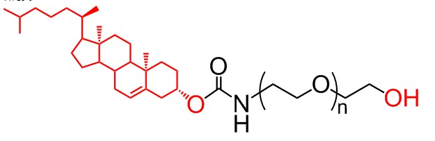 胆固醇-聚乙二醇-羧基、CLS-PEG-COOH、胆固醇PEG羧酸 胆固醇-聚乙二醇-羧基、CLS-PEG-COOH、胆固醇PEG羧酸
