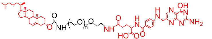 CLS-PEG-FA、叶酸-聚乙二醇-胆固醇、叶酸PEG胆固醇 CLS-PEG-FA、叶酸-聚乙二醇-胆固醇、叶酸PEG胆固醇