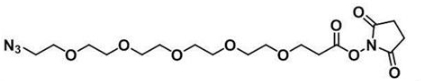 CAS:1433996-86-1;叠氮五聚乙二醇活性酯;Azide-PEG5-NHS ester;N3-PEG5-NHS CAS:1433996-86-1;叠氮五聚乙二醇活性酯;Azide-PEG5-NHS ester;N3-PEG5-NHS