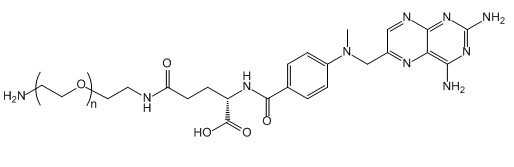 MTX-PEG-NH2 甲氨蝶呤-聚乙二醇-氨基 MTX-PEG-NH2 甲氨蝶呤-聚乙二醇-氨基