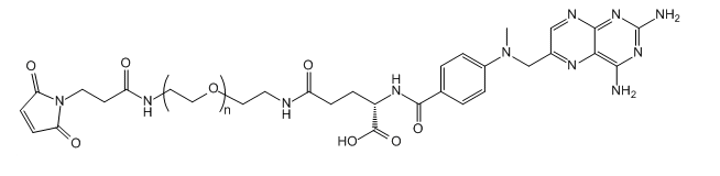 MTX-PEG-Mal 甲氨蝶呤-聚乙二醇-马来酰亚胺 MTX-PEG-Mal 甲氨蝶呤-聚乙二醇-马来酰亚胺