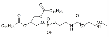 mPEG-DLPE;甲氧基聚乙二醇-1,2-二月桂酰磷脂酰乙醇胺 mPEG-DLPE;甲氧基聚乙二醇-1,2-二月桂酰磷脂酰乙醇胺