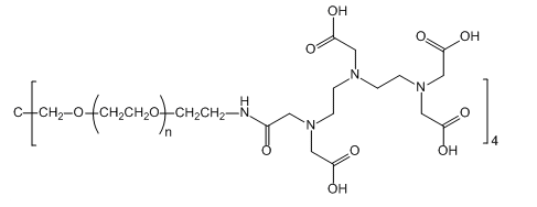 4-ArmPEG-DTPA 四臂聚乙二醇-二乙烯三胺五醋酸 4-ArmPEG-DTPA 四臂聚乙二醇-二乙烯三胺五醋酸