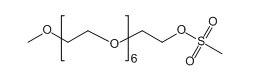 mPEG7-MS;七甘醇单甲醚甲磺酸盐;分子式: C16H34O10S mPEG7-MS;七甘醇单甲醚甲磺酸盐;分子式: C16H34O10S