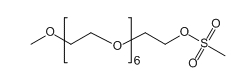 mPEG7-MS;七甘醇单甲醚甲磺酸盐;分子式: C16H34O10S mPEG7-MS;七甘醇单甲醚甲磺酸盐;分子式: C16H34O10S