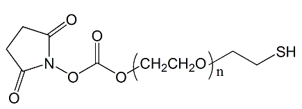 SH-PEG-SC 巯基-聚乙二醇-活性酯的介绍 SH-PEG-SC 巯基-聚乙二醇-活性酯的介绍