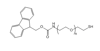 Fmoc-NH-PEG-SH 芴甲氧羰酰基-亚氨基-聚乙二醇-巯基 Fmoc-NH-PEG-SH 芴甲氧羰酰基-亚氨基-聚乙二醇-巯基