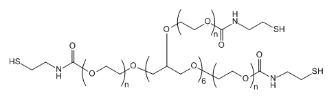 8-ArmPEG-CONH-CH2CH2SH 八臂聚乙二醇酰胺基乙基硫醇 8-ArmPEG-CONH-CH2CH2SH 八臂聚乙二醇酰胺基乙基硫醇