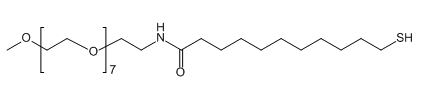 mPEG8-11-Mercaptoundecanamide 甲氧基聚乙二醇-11-巯基十一烷酰胺 mPEG8-11-Mercaptoundecanamide 甲氧基聚乙二醇-11-巯基十一烷酰胺