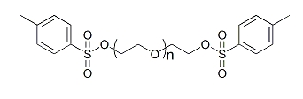 Ts-PEG-Ts;α,ω-二甲苯磺酸聚乙二醇;Tos-PEG-Tos Ts-PEG-Ts;α,ω-二甲苯磺酸聚乙二醇;Tos-PEG-Tos