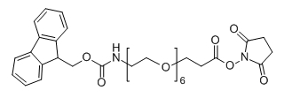 CAS : 1818294-31-3;Fmoc-NH-PEG6-NHS;分子式:C34H44N2O12 CAS : 1818294-31-3;Fmoc-NH-PEG6-NHS;分子式:C34H44N2O12