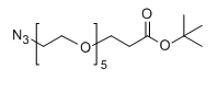 CAS: 1415800-41-7;N3-PEG5-CH2CH2COOtBu;叠氮-五聚乙二醇-丙酸叔丁酯 CAS: 1415800-41-7;N3-PEG5-CH2CH2COOtBu;叠氮-五聚乙二醇-丙酸叔丁酯