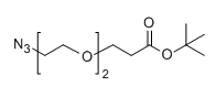 CAS:1271728-79-0;N3-PEG2-CH2CH2COOtBu;叠氮-二聚乙二醇-丙酸叔丁酯 CAS:1271728-79-0;N3-PEG2-CH2CH2COOtBu;叠氮-二聚乙二醇-丙酸叔丁酯