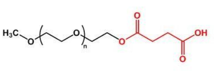 甲氧基聚乙二醇丁二酸 mPEG-SA 甲氧基聚乙二醇丁二酸 mPEG-SA