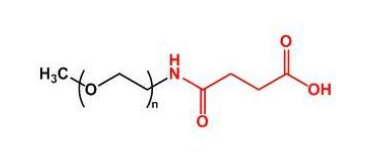 mPEG-SAA,甲氧基聚乙二醇琥珀酰胺酸,mPEG-Succinamide Acid mPEG-SAA,甲氧基聚乙二醇琥珀酰胺酸,mPEG-Succinamide Acid