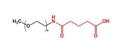 mPEG-GAA;甲氧基聚乙二醇戊二酰胺酸;mPEG-Glutaramide Acid mPEG-GAA;甲氧基聚乙二醇戊二酰胺酸;mPEG-Glutaramide Acid
