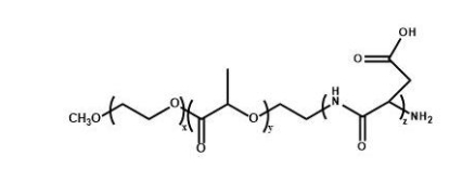 mPEG-PLA-PAsp 聚乙二醇-聚乳酸-聚天冬氨酸 mPEG-PLA-PAsp 聚乙二醇-聚乳酸-聚天冬氨酸