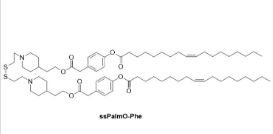 SSPalmO-Phe ,SSPalmO-Phe ,可电离阳离子脂质,CAS号 2377474-67-2 SSPalmO-Phe ,SSPalmO-Phe ,可电离阳离子脂质,CAS号 2377474-67-2