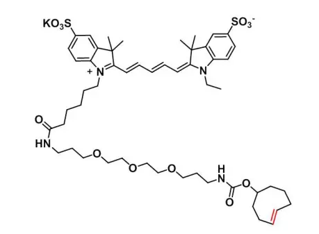 Sulfo-Cy5-(4E)-TCO
