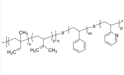 PIP(1,2-co-3,4)-PS-P2VP PIP(1,2-co-3,4)-PS-P2VP