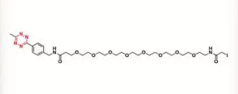Methyltetrazine-PEG8-iodoacetamide Methyltetrazine-PEG8-iodoacetamide