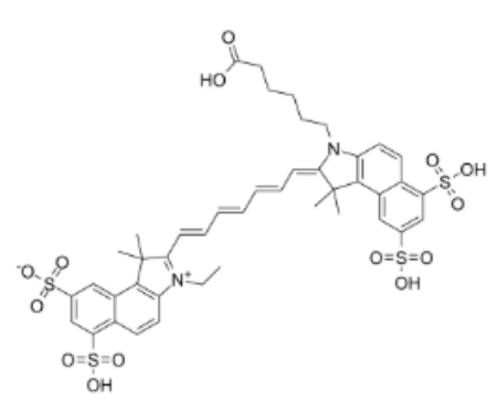 甲硝唑-聚乙二醇-CY7.5 甲硝唑-聚乙二醇-CY7.5