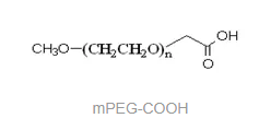 Methoxy-PEG-acid,mPEG-COOH,甲氧基-聚乙二醇-羧基 Methoxy-PEG-acid,mPEG-COOH,甲氧基-聚乙二醇-羧基