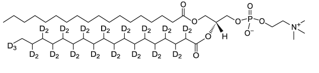 磷脂 18:0-18:0-d35 PC|1-stearoyl-2-stearoyl-d35-sn-glycero-3-phosphocholine 磷脂 18:0-18:0-d35 PC|1-stearoyl-2-stearoyl-d35-sn-glycero-3-phosphocholine