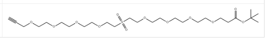 Propargyl-PEG4-Sulfone-PEG4-t-butyl ester