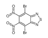 	4,7-二溴-5,6-二硝基苯并[c][1,2,5]噻二唑	 