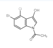 5-溴-4-氯-3-吲哚-1-醋酸盐	  