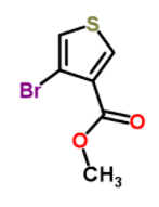 4-溴-噻吩-3-羧酸甲酯	 