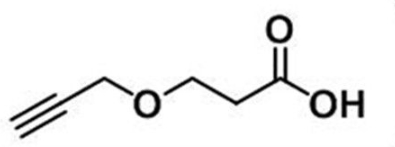 CAS:55683-37-9；丙炔-单乙二醇-羧酸；Alkyne-PEG1-acid；Propargyl-PEG1-acid