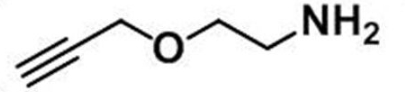 CAS:122116-12-5；炔基-单乙二醇-氨基；2-(2-丙炔氧基)乙胺；Alkyne-PEG1-amine