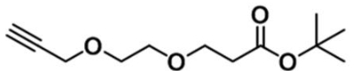 CAS 1807503-80-5；丙炔基-二聚乙二醇-丙酸叔丁酯；Alkyne-PEG2-COOtBu
