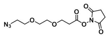 CAS:1312309-64-0;叠氮二聚乙二醇活性酯;Azide-PEG2-NHS ester;N3-PEG2-NHS CAS:1312309-64-0;叠氮二聚乙二醇活性酯;Azide-PEG2-NHS ester;N3-PEG2-NHS