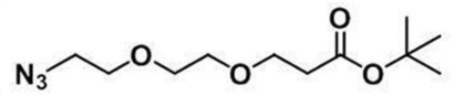 CAS 1271728-79-0；叠氮二聚乙二醇丙酸叔丁酯；Azide-PEG2-t-Butyl ester；Azide-PEG2-COOtBu