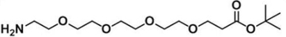 CAS:581065-95-4；氨基-四聚乙二醇-丙酸叔丁酯；Amine-PEG4-COOtBu