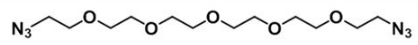 CAS:356046-26-9；叠氮-五聚乙二醇-叠氮；Azide-PEG5-Azide