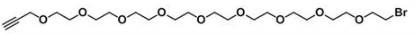 炔基-九聚乙二醇-溴；炔丙基-PEG9-溴；Alkyne-PEG9-Br