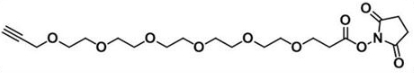 CAS:2093153-99-0；炔基-六聚乙二醇-活性酯；Propargyl-PEG6-NHS ester