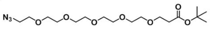 叠氮五聚乙二醇丙酸叔丁酯；Azide-PEG5-t-Butyl ester；Azide-PEG5-COOtBu
