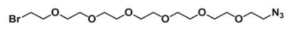 Azide-PEG6-Br；溴代六聚乙二醇叠氮；Bromo-PEG3-azide
