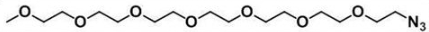 叠氮七甘醇单甲醚；叠氮七乙二醇单甲醚；mPEG7-azide