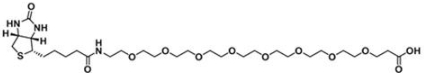 CAS:2143964-62-7；生物素八聚乙二醇丙酸；(+)-Biotin-PEG8-Acid