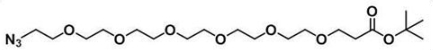 CAS:406213-76-1；叠氮六聚乙二醇丙酸叔丁酯；Azide-PEG6-Tert