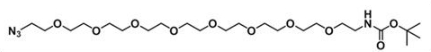 叠氮-九聚乙二醇-氨基叔丁氧羰基；Azide-PEG9-NH-Boc；BocNH-PEG9-CH2CH2N3